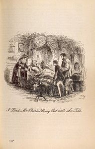 Encuentro al Sr. Barkis saliendo con la marea, de David Copperfield por Charles Dickens (1812-70)