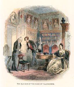 Ilustración para Bleak House de Hablot Knight Browne