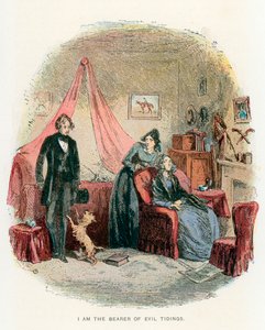 Ilustración para David Copperfield de Hablot Knight Browne