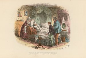 Ilustración para David Copperfield de Hablot Knight Browne