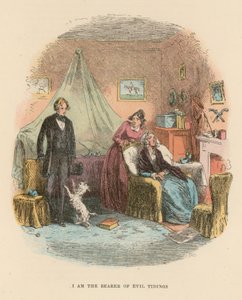 Ilustración para David Copperfield de Hablot Knight Browne