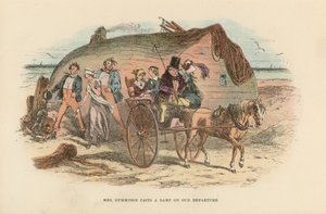 Ilustración para David Copperfield de Hablot Knight Browne