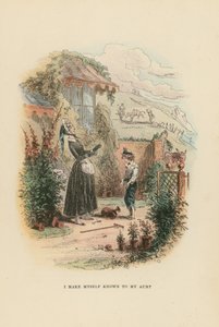 Ilustración para David Copperfield de Hablot Knight Browne