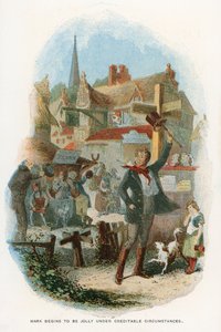 Ilustración para Martin Chuzzlewit