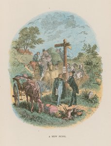 Ilustración para Martin Chuzzlewit de Hablot Knight Browne