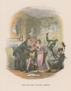 Ilustración para Martin Chuzzlewit de Hablot Knight Browne