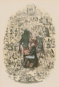 Ilustración para Martin Chuzzlewit