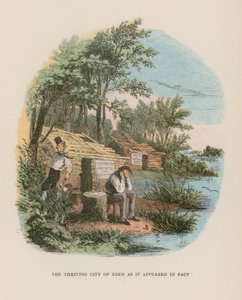 Ilustración para Martin Chuzzlewit de Hablot Knight Browne