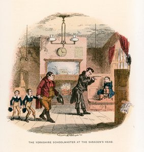 Ilustración para Nicholas Nickleby