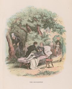Ilustración para Nicholas Nickleby de Hablot Knight Browne