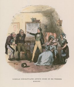 Ilustración para Nicholas Nickleby