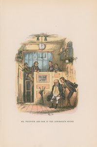 Ilustración para Pickwick Papers