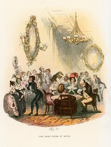 Ilustración para los Papeles de Pickwick de Hablot Knight Browne