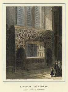 Catedral de Lincoln, Monumento del Obispo Longland