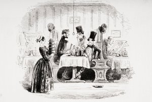 El entretenimiento del Sr. Guppy, ilustración de 
