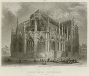 Catedral de Notre Dame, extremo este de Hablot Knight Browne