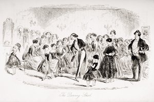 La escuela de baile, ilustración de 
