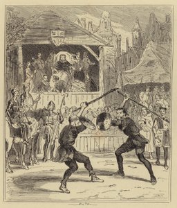 Juicio por Batalla de Hablot Knight Browne