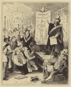 Unionistas Siendo Iniciados de Hablot Knight Browne