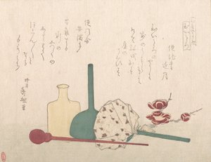 Cristalería con flores de ciruelo de Hachifusa Shuri