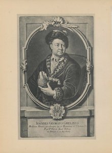 Retrato del naturalista, botánico y geógrafo Johann Georg Gmelin 1709-1755, mediados del siglo XVIII de Haid