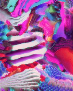 Capas con texturas vibrantes de Halit Benli