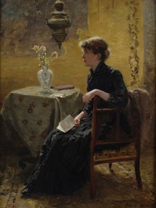 Dama de negro, 1889