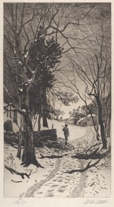 Sin título (Paisaje de invierno)