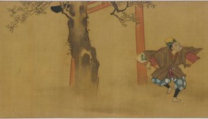 Deidades populares, sabios e inmortales, finales del siglo XVII-principios del siglo XVIII de Hanabusa Itcho