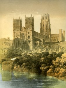 Catedral de Durham, Condado de Durham, c. 1870 de Hanhart