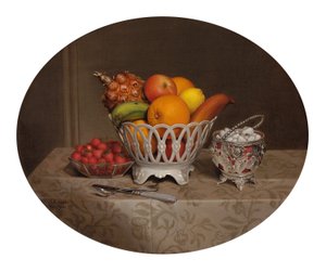 Pieza de fruta de Hannah Brown Skeele