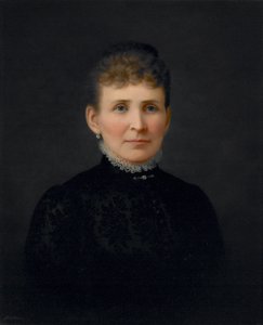 Retrato de mujer, c.1886 (óleo sobre lienzo)