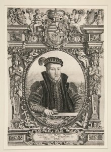 Retrato del archiduque Carlos de Estiria de Hanns Lautensack