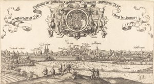 Vista de Núremberg desde el este (sección central)