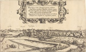 Vista de Núremberg desde el oeste [sección izquierda]