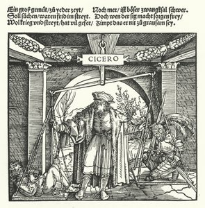 Justicia de Hans (after) Burgkmair
