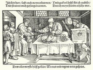 El benefactor de Hans (after) Burgkmair