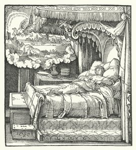 La visión de la Sibila de Hans (after) Burgkmair