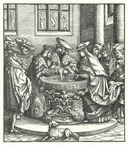 El bautismo del Archiduque Maximiliano de Austria de Hans (after) Burgkmair