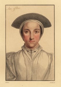 Ana de Cleves o Amalia de Cleves.,1812 (grabado)