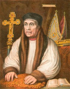 Arzobispo Warham de Hans (after) Holbein the Younger