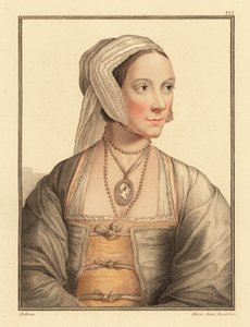 Cicely, hija de Sir Thomas More. ,1812 (grabado) de Hans (after) Holbein the Younger