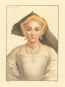 Frances Howard, Condesa de Surrey,1812 (grabado) de Hans (after) Holbein the Younger