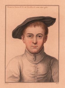 Francis Russell, II Conde de Bedford, 1812 (grabado) de Hans (after) Holbein the Younger