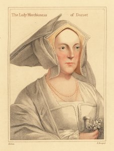 Margaret Wotton, marquesa de Dorset de Hans (after) Holbein the Younger