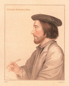 Nicholas Borbonius, poeta y preceptor latino,1812 (grabado)