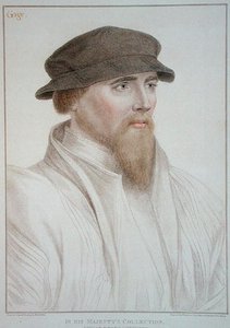 Retrato de John Gaye (d.1557) grabado por Francesco Bartolozzi (1727-1815) 1796 de Hans (after) Holbein the Younger