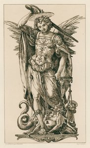 San Miguel (grabado) de Hans (after) Holbein the Younger