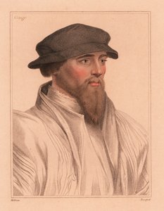 Sir John Gage, cortesano y político inglés de Hans (after) Holbein the Younger