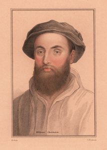 Sir William Sharington, cortesano inglés del rey Enrique VIII,1812 (grabado) de Hans (after) Holbein the Younger